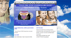 Desktop Screenshot of homeschoolsupercenter.com